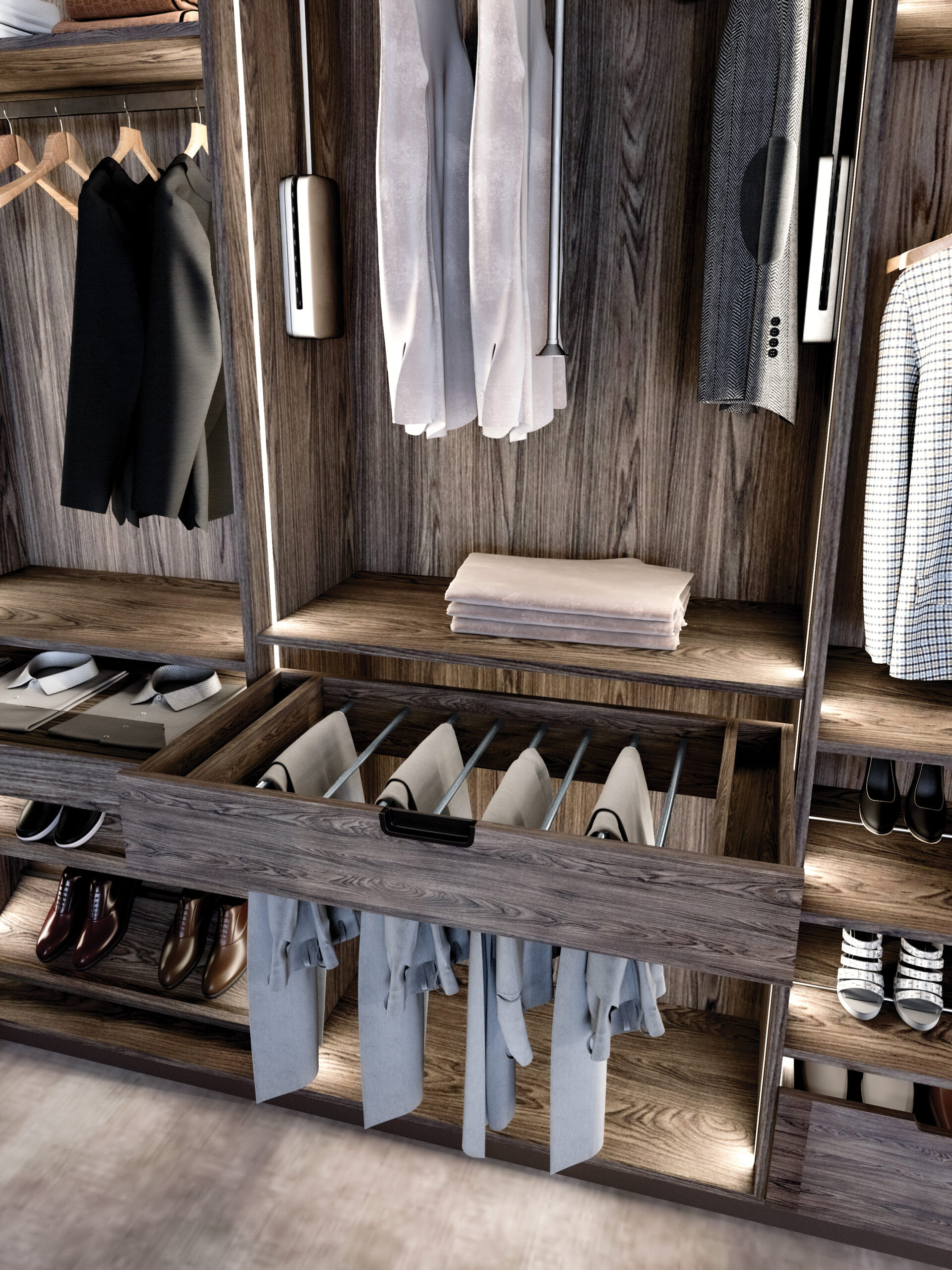 Cuisines Venidom Rangement Dressing Chambre Parentale