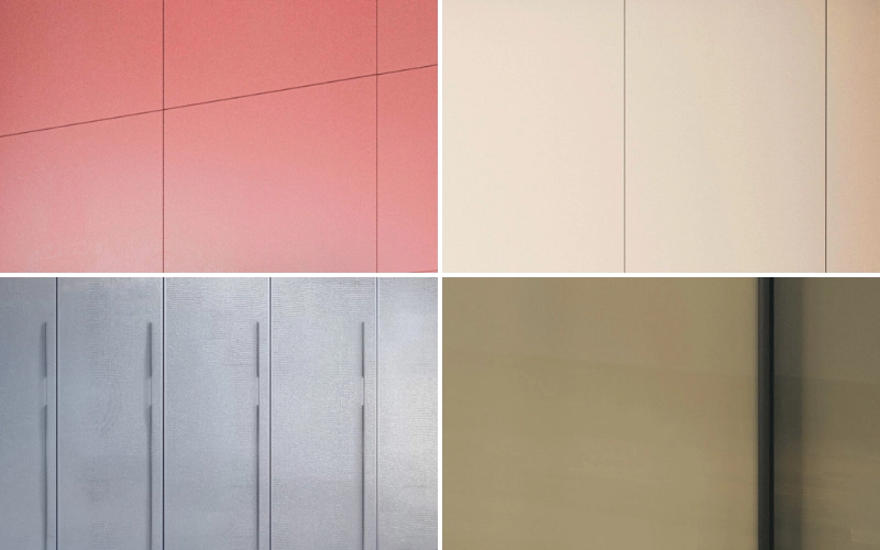 Choix de couleurs et matériaux pour un dressing sur mesure